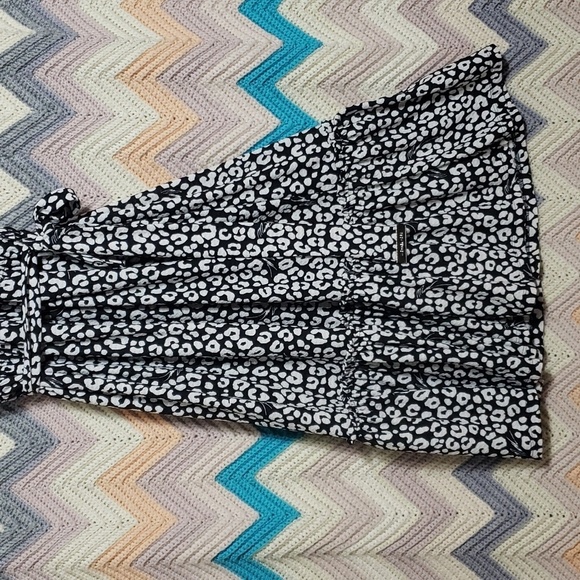 Michael Kors animal print halter sleeveless dress medium new with tags - Picture 3 of 4